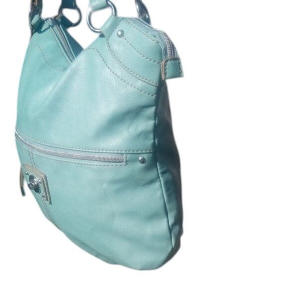 Relic Prescott Collection Shoulder Hobo Bag Purse | Teal | Top Zip | EUC - Picture 4 of 8